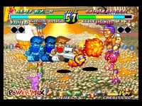 une photo d'Ã©cran de Super Dodge Ball sur SNK Neo Geo